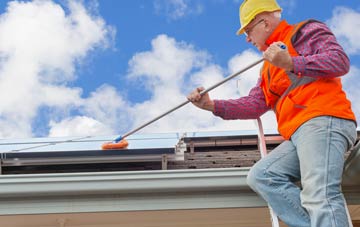 Pontyglasier soft wash roof cleaning